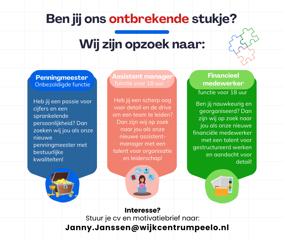 3 in 1 vacature