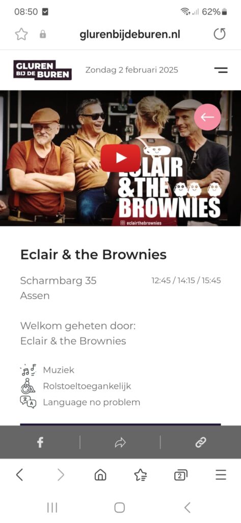 Gluren bij de buren: Eclair & The Brownies